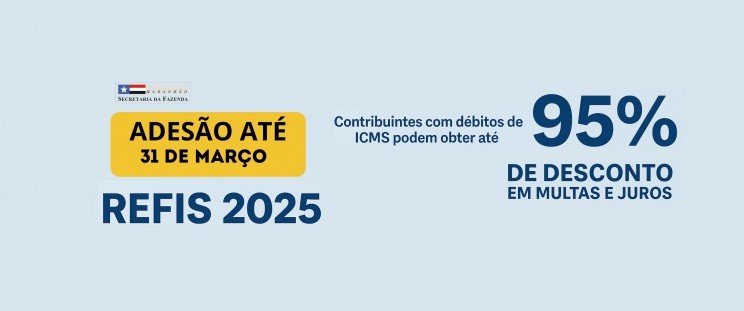 REFIS do ICMS é prorrogado até dia 31 de março