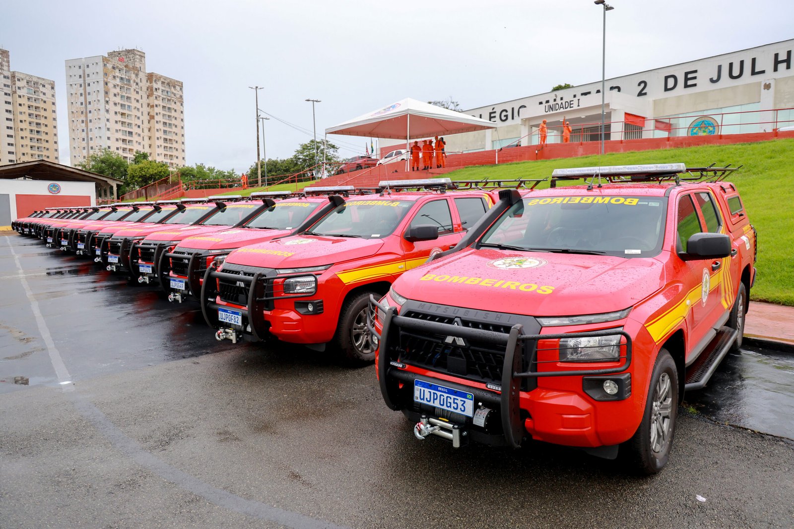 Governo do Maranhão entrega 18 novas viaturas e reforça atuação do Corpo de Bombeiros no estado